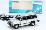 BMC 1/64 Mitsubishi Pajero MK1 Silver Diecast car Model Toy Collection Gift Toy
