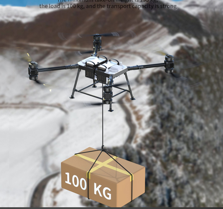 Customized OEM Airdrop System Large Scale Transport UAV S100 cargo carrier drone for Search Rescue and Surveying