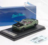 AL SH 1:64 Green SRT Hellcat Muscle Sport Model Diecast Metal Car Toy