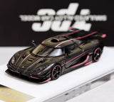 GB TPC 1:64 Full Carbon Pink One 1 Super Racing Sport Model Diecast Collect Car Parts