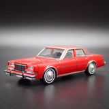 1983 83 DODGE DIPLOMAT 4 FOUR DOOR RED RARE 1:64 SCALE DIORAMA DIECAST MODEL CAR Toy