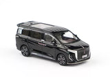 GB XCARTOYS 1:64 Black Hongqi HQ9 MPV Mini Van Model Diecast Collect Car Parts