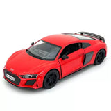 2021 Audi R8 1:36 Scale Diecast Model Red by Kinsmart Toy