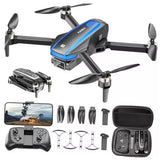 Drones with Camera for Adults Brushless Motor Drone for Kids Black 4K Drone