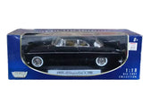 Black 1955 Chrysler C300 1:18 diecast car in retail box, clear window