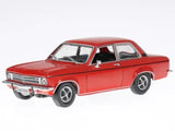Opel Ascona A 1975 red diecast model car, side view