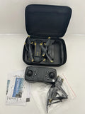 HDRC Drone S6 in zip storage case with controller and spare accessories
