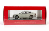 Alloy diecast car model Infiniti Q50S, light gray four-door sedan