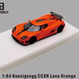 VMB 1/64 koenigsegg CCXR Resin Diecast Model Car Lava Orange Gifts Hobby Display Parts