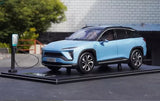 NIO ES6 SUV PREMIER EDTION Blue Diecast 1/18 Scale Model Collection Parts