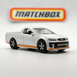 Matchbox 2010 Holden UTE SSV White 2021 1:67 Diecast Car - MINT Parts