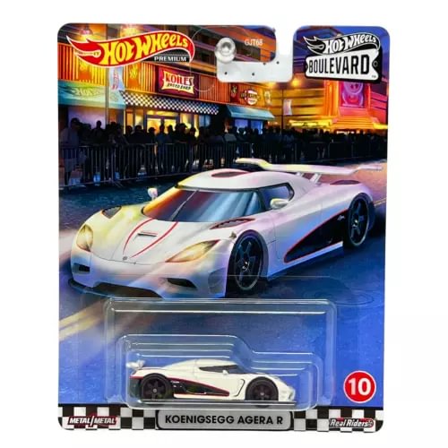 Koenigsegg Agera R 1:64 diecast car in Hot Wheels Boulevard blister pack