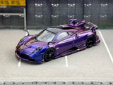 ZD LCD 1:64 Purple Imola Super Racing Sports Model Diecast Metal Car BN Parts