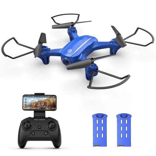 Holy Stone Drone Mini Drone with Camera HS340 Blue New Drone
