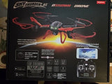 RC quadcopter drone box with HD 720P camera and SkyThunder D550WH