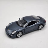 RMZ City Porsche 911 Carrera S Blue Pull Back Diecast Car 1/36 1:36 Toy