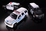 1:64 596Model Tahoe Police Highway Patrol SUV Model Diecast Metal Car BN Toy
