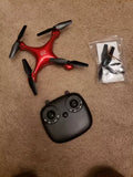8S (L) Gyro Remote Control Four Axis Aircraft Quadcoper Drone 2.4GHz-Black US Drone