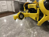 CHASING M2 yellow ROV light arms kit with mounted LED module