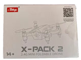 ATTOP,  X - Pack 2, 2.4G Mini Foldable Drone With Camera For Kids & Beginners Drone