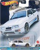 Hot Wheels Car Culture 1:64 Canyon Warriors '87 Ford Sierra Cosworth Diecast Car Toy