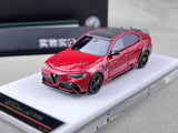 MH 1:64 Red Giulia GTA Racing Sports Diecast Resin Car Gift Parts