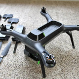 3DR Solo drone with gray frame and front camera