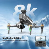 Drone 8K Professional Wifi 360? Obstacle Avoidance Brushless Foldable Quadcopter Drone