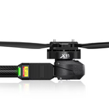 Black X15 drone motor controller with power leads