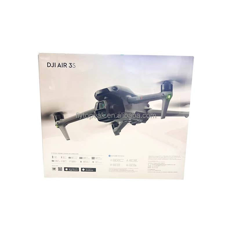DJI Air 3S drone box with front-facing drone illustration
