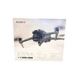 DJI Air 3S drone box with front-facing drone illustration