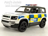 5 Inch 2020 Land Rover Defender 90 Police 1/36 Scale Diecast Model Toy