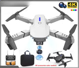 Drone 4KProfessinal with 1080P Wide Angle HD Camera Foldable Helicopter Gift Toy Drone