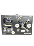 HD virtual reality drone starter kit in retail box with controller accessories