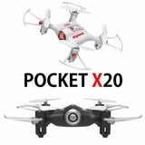 Syma X20 Pocket Drone RC Quadcopter Altitude Hold Headless 2.4G Flip Helicopter Drone