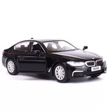1:36 BMW M550i Model Car Diecast Toy Cars Toys for Boys Girls Kids Gifts Black  Toy