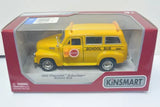 Kinsmart 1:36 DieCast car - 1950 Chevrolet Suburban School Bus KT5005 Toy
