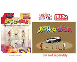 American Diorama 1:64 Figures Hip Hop Girls Diecast Figures Set AD-76505-3D Toy