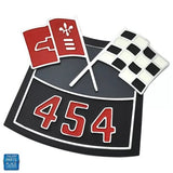 Chevrolet Diecast Metal Air Cleaner Emblem - 454 (For: Chevrolet) Parts