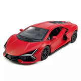 1:36 2023 Lamborghini Revuelto Model Car Diecast Toy Cars Toys for Boys Red Toy