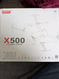 Syma X500 Drone 5G FPV 4K UHD Camera Brushless Motors 2 Battery Drone