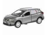 Nissan Qashqai Silver Diecast Car Scale, Collectible Toy Cars, Model, 1/36 Toy