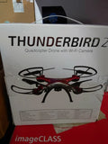 Thunderbird 2 Quadcoptor Drone With Wi-Fi Camera RED 2.4GHz Remote Control New Drone