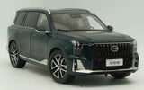 Green 2022 SUV diecast car model with front grille and GAC GS8 badge