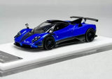 GB HKM 1:64 Blue Zonda 760 LH Super Racing Sports Model Diecast Collect Car Parts