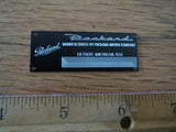 Packard Metal Display Plaque Model Diecast 1/18 1/24 1/43 Model Kit Vintage Parts