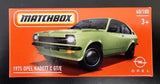 Matchbox 1975 Opel Kadett C GT/E Green Diecast Car Power Grab Box 2024 Release Parts