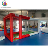 Airtight Inflatable Drone Soccer Arena Factory Customized Commercial Inflatable Drone Soccer Cage Tent for Sale Drone