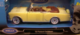 CREAM 1953 PACKARD CARIBBEAN CONVERTIBLE WELLY 1:24 SCALE DIECAST METAL CAR Parts