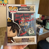 Azula Funko Pop! vinyl figure in box, autograph on window